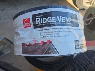Ridge vent 2.5 new rolls