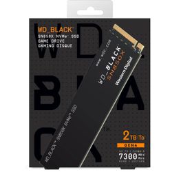 WD BLACK 2TB NEW USED