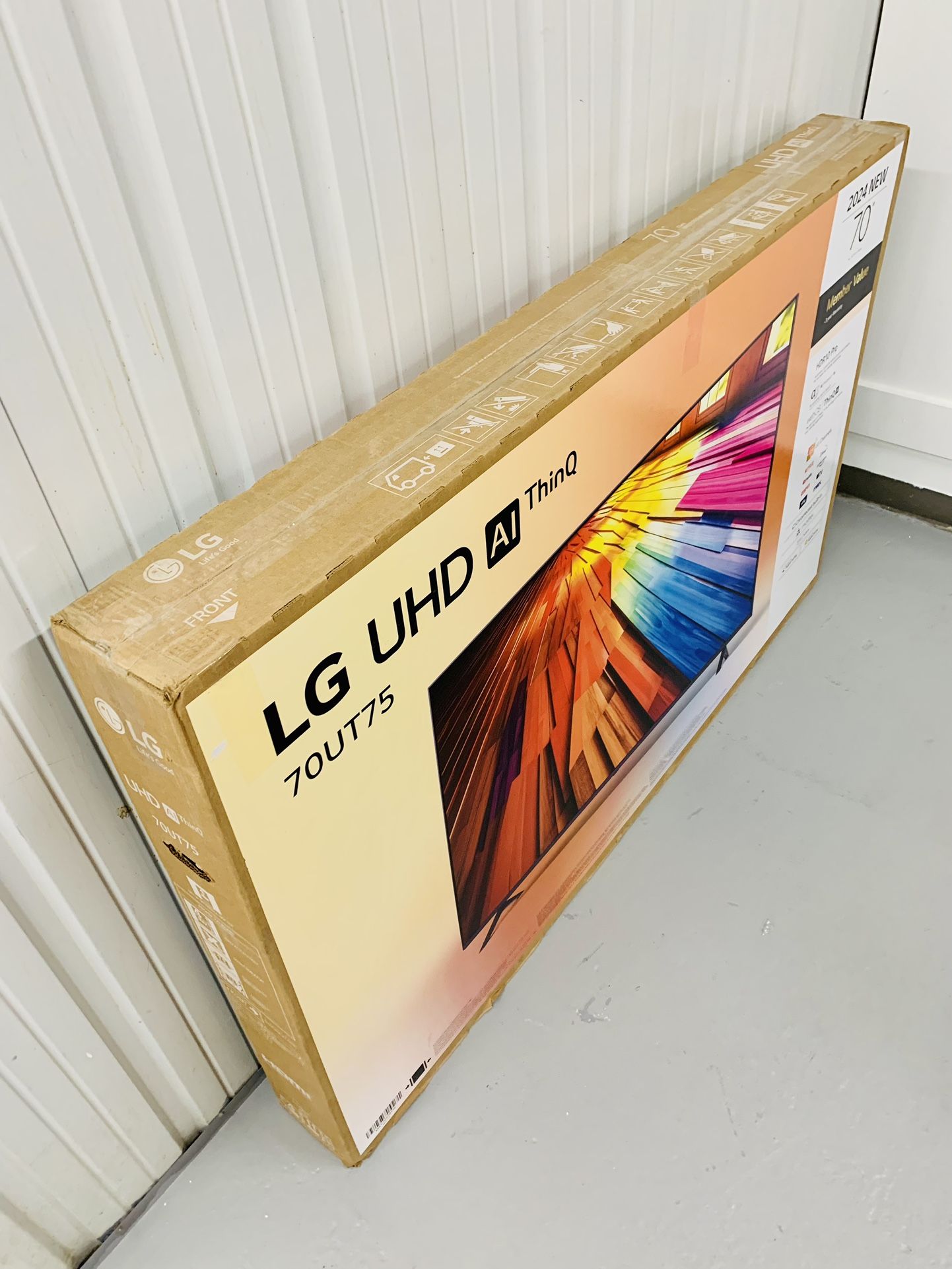 LG 70" UT7550 4K UHD ThinQ AI Smart TV Brand New In Box Delivery Available