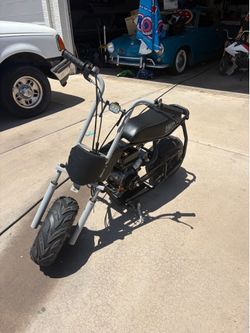 Mb 100 with an upgrade exhaust