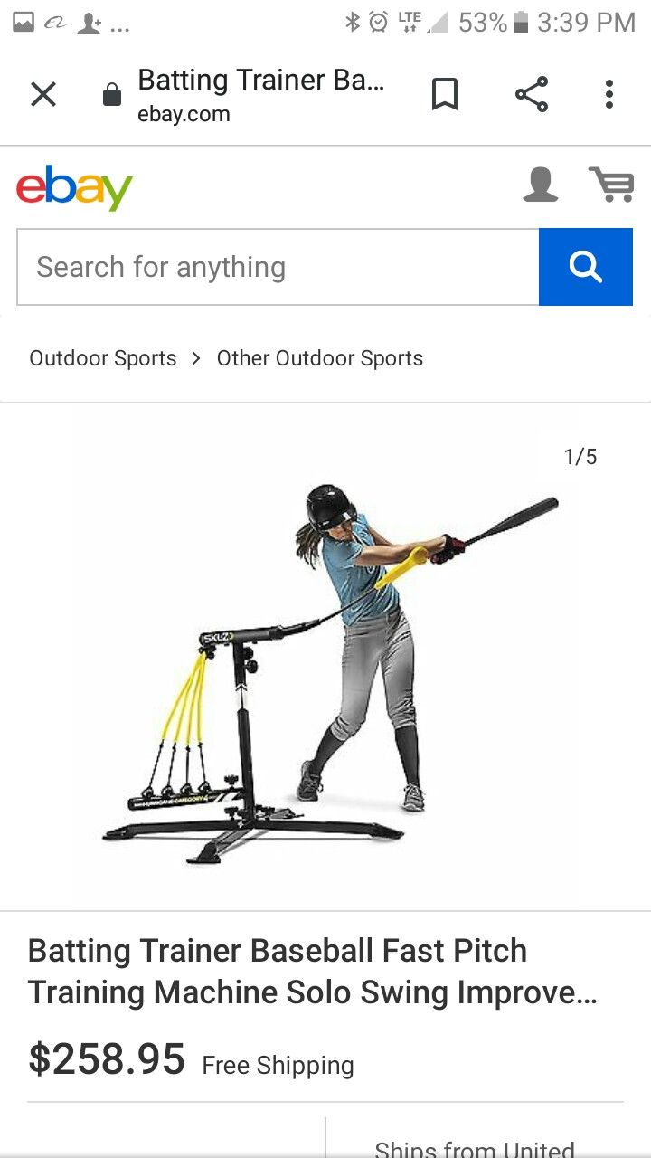 SKLZ Hurricane 4 Batting Swing Trainer for Baseball and Softball