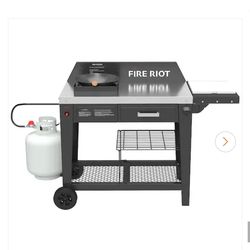 Outdoor Propane Wok Station