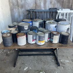 MISC PAINT CANS - CORONADO HARDWARE STORE