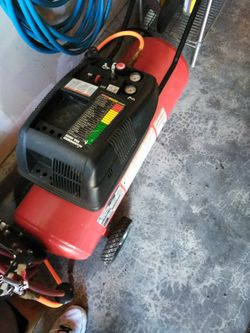 Husky air compressor 5hp 17gal