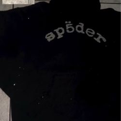 Vvs stone spider hoodie size xl