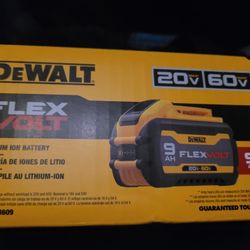 Dewalt 20/60 Volt 9amp Hour
