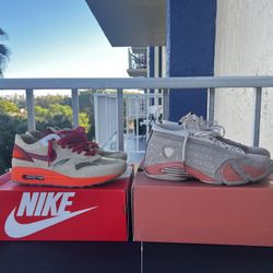 Nike CLOT Bundle – Air Max 1 “Kiss of Death” + Jordan 14 Low (Size 9.5)