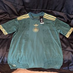Mexico Jersey Green And Gold