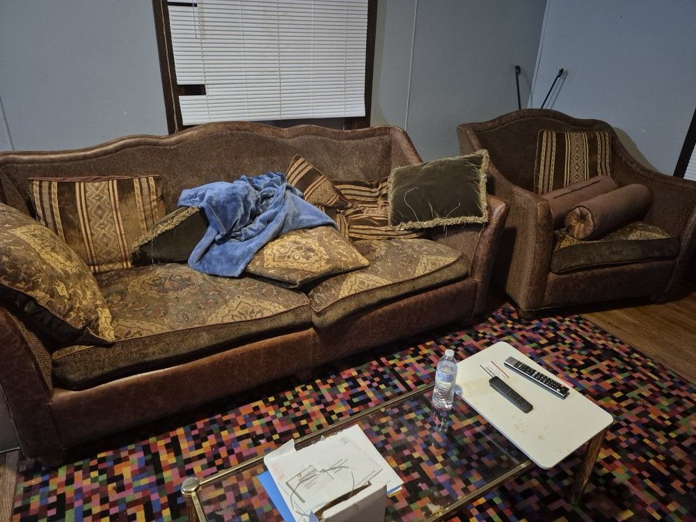 Sofa and Chair