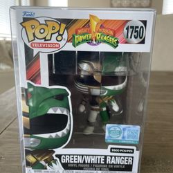 Funko Pop! Power Rangers: Green/White Ranger #1750 Limited Edition 9,500 Pcs