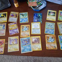 Small Vintage Pokemon Card Collection