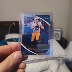 Justin Herbert Rookie Card