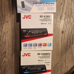 New Jvc Single Din Bluetooth 80 For 380 Model And 70 For 280 Model Power Acoustic Is 