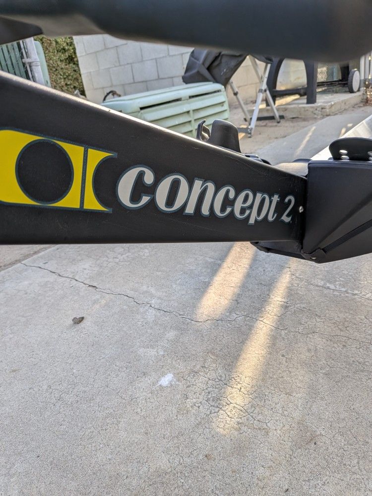 Concept 2 Rower Black Model D