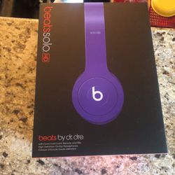Purple Beats Headphones 