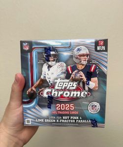 Topps chrome mega 2025 nfl