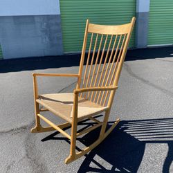 (Delivery Available) Hans Wegner for FDB Mobler J16 Rocking Chair, Denmark