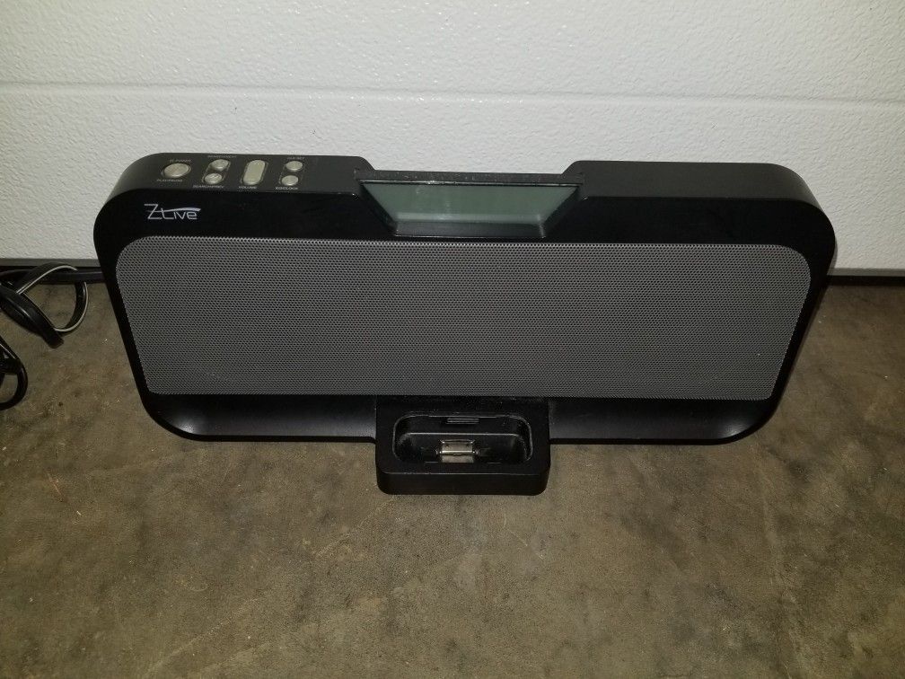 Zune Zlive docking speaker