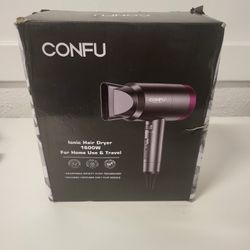 1600W Professional Hair Dryer with Diffuser And Flat Nozzle