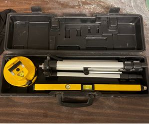 Laser Level Kit / Tripod & Level Tool Set