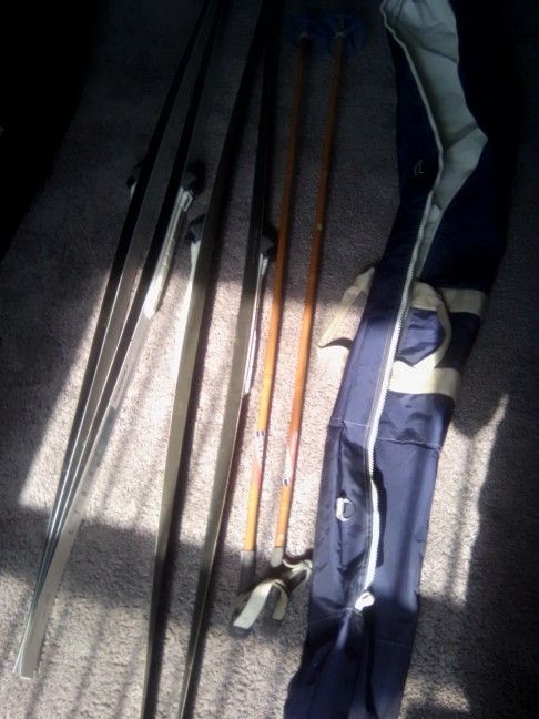 Amazing Vintage Cross Country Skis