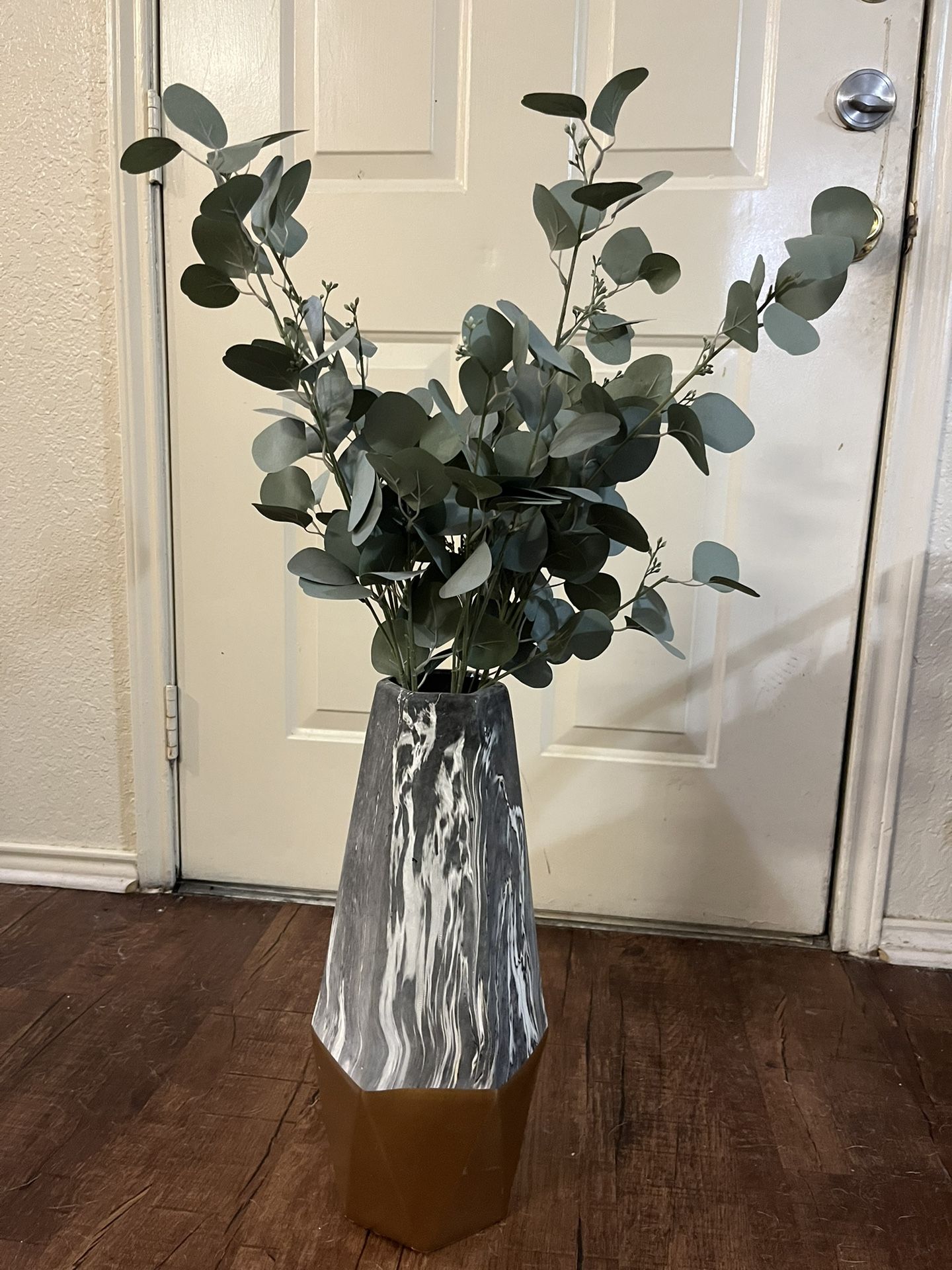 Vase & Eucalyptus