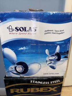 Solace Stainless Steel Propeller