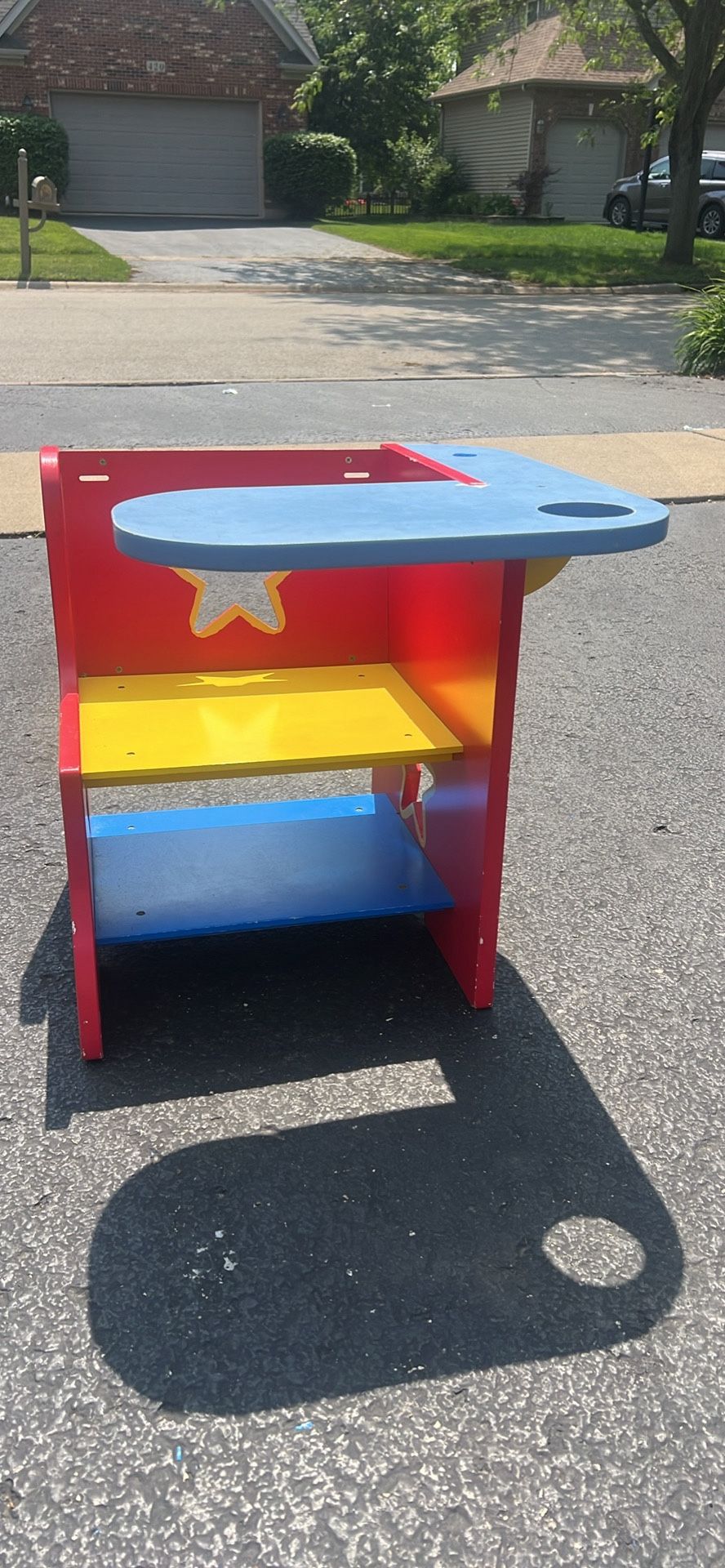 Colorful Kids Play Desk