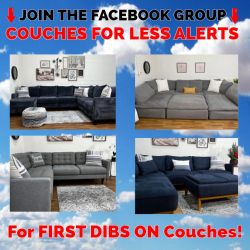 Sectionals, Couches, Sofas For Sale! (Delivery Available)