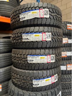 265/70/16 ( 4 new tires ) installed and balanced