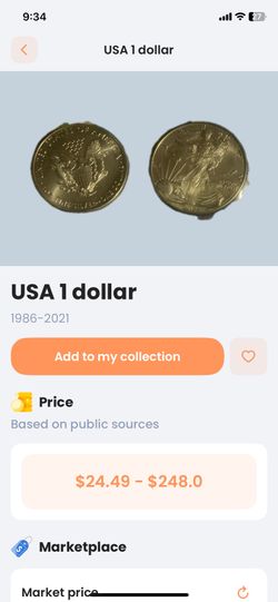 Coin Collection 1 Rare