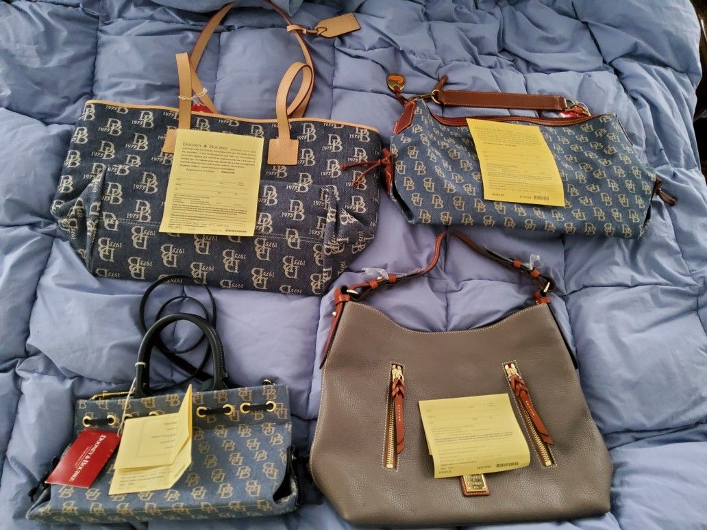 DOONEY BOURKE PURSES/ ALL NWT WITH REGISTRATION  CARDS/ SEE DESCRIPTION FOR PRICING 