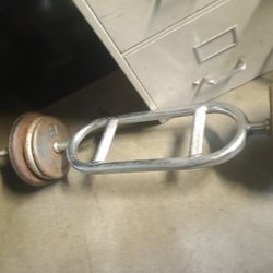 Curl Bar And Plates