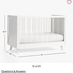 Pottery Barn Acrylic Crib 