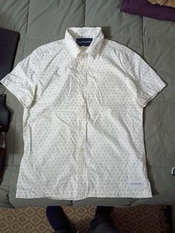 Calvin Klein Jeans short sleeve button up size Medium