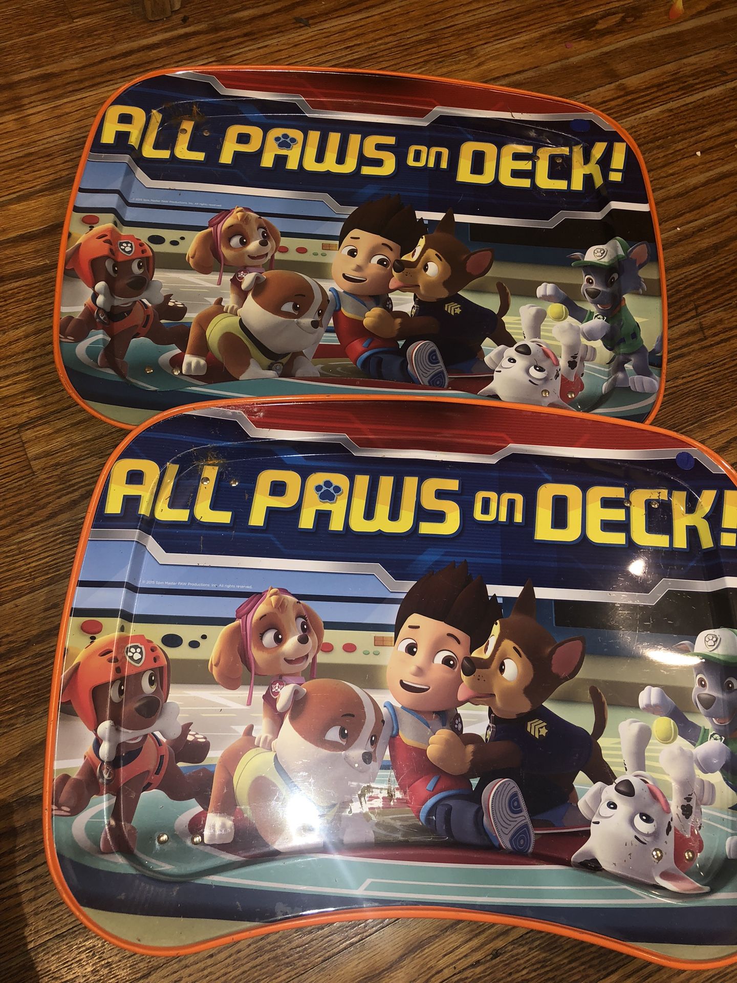 Paw Patrol Metal Bed Tray