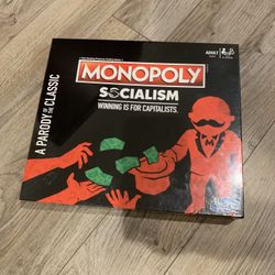 NEW Monopoly Socialism Winning Is for Capitalists Board Game