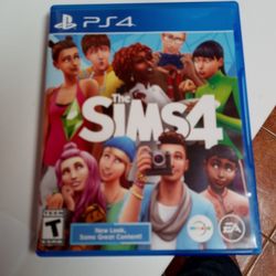 Sims 4 ( PS4 ). 