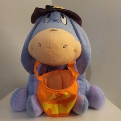 Disney Gemmy Eyore Halloween Large Plush Door Greeter