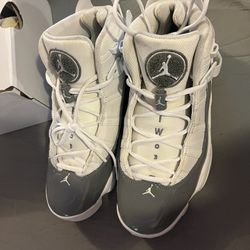 Nike Jordon 6 Ring White Cool Grey 