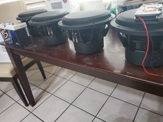 Nvx audio 4 10" vcw v2 subwoofers