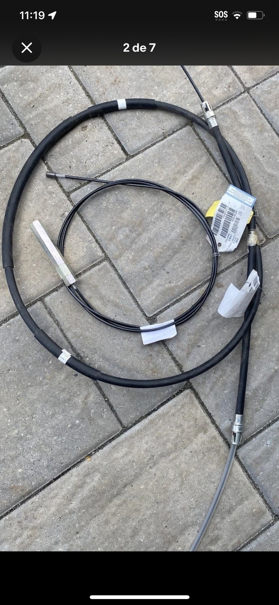 09-24 Ram 2(contact info removed) 4(contact info removed) Parking Brake Cable Tensioner Mopar New OEM