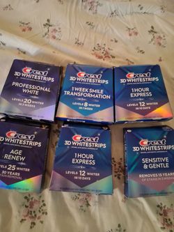 Crest 3D White Strips