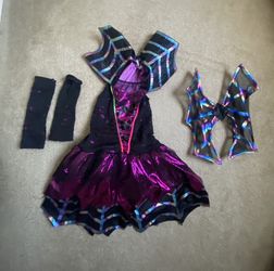 Spider Fairy Costume Size 5-6