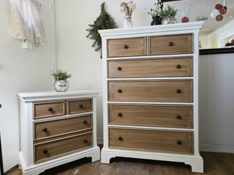 Farmhouse Tall Dresser & Nightstand