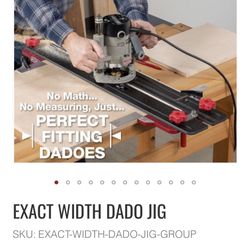 Woodpeckers Exact Dado Width Jig