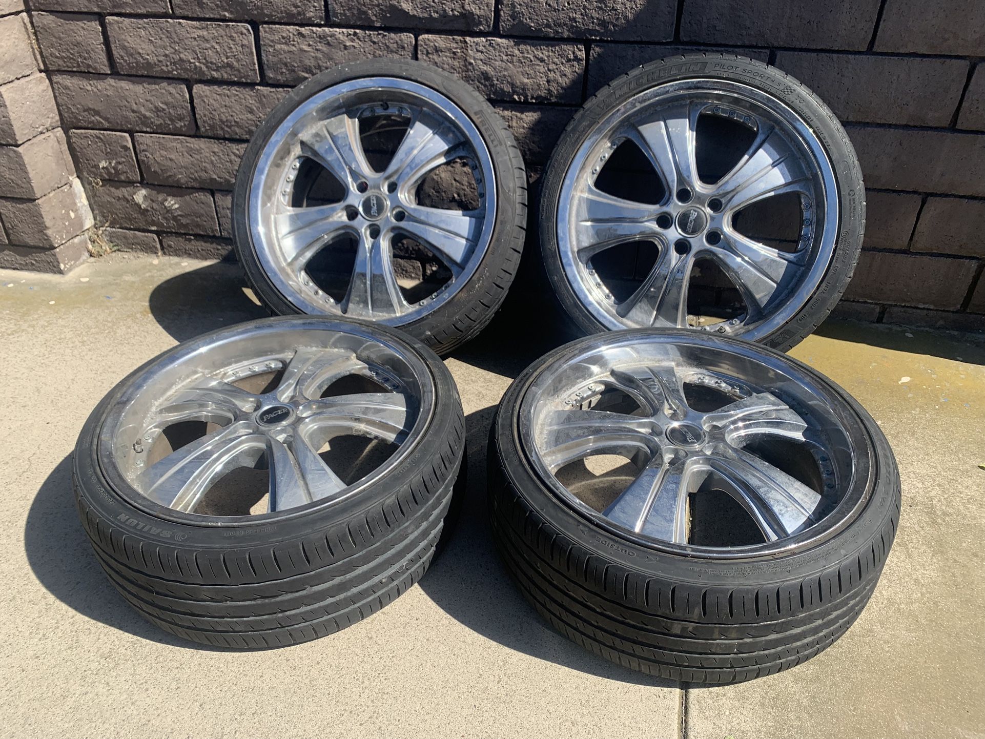 20 Inch Chrome Rims 5x114.3