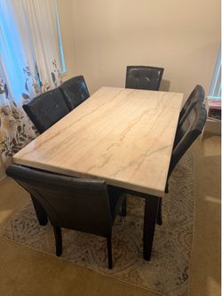Dining Table 6 chairs