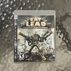 Eat Lead : The Return Of Matt Hazard For PlayStation 3 / PS3 - Complete With Case + Manual