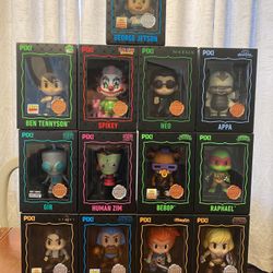 Thrilljoy PIX! Figures - Jetsons - Mummy - Invader Zim - Ninja Turtles